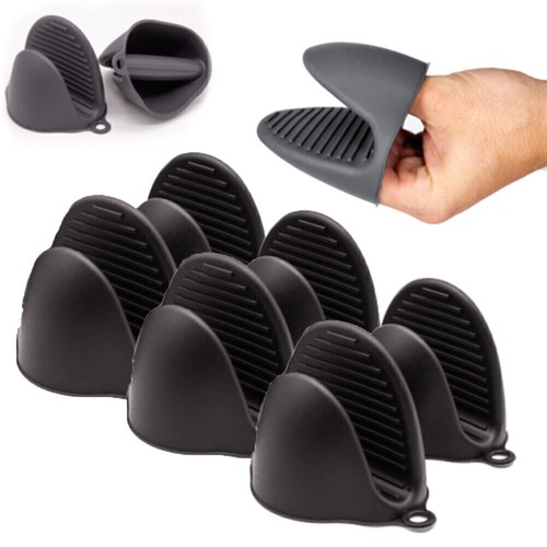 3 Paar Ofenhandschuhe Topflappen Topfhandschuhe Kochhandschuhe Silikon Ofen heiß