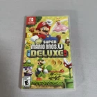 New Super Mario Bros. U Deluxe (Nintendo Switch, 2019) Tested Works With Case