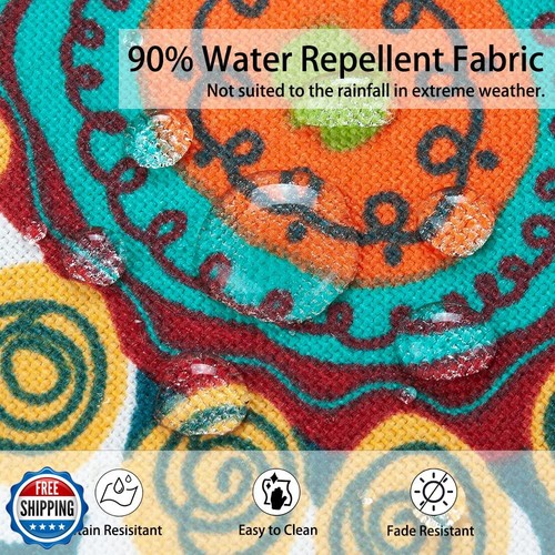 Cojín Banco Urraca Patio 42"x18", Interior/Exterior Antideslizante Resistente al Agua L - Imagen 5 de 5