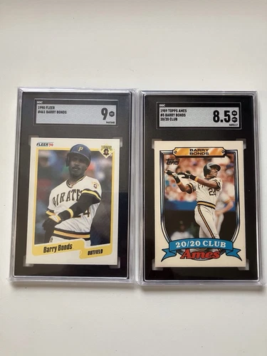 1990 Fleer - #461 Barry Bonds