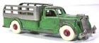 1930s CAST IRON DIAMOND T STAKE BODY TRUCK 2238 IN ORIGINAL PAINT By HUBLEY