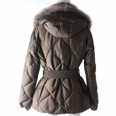 BURBERRY フォースフェリー　XS Burberry Black Quilted Nylon Finsbridge Jacket Size XS/TP
