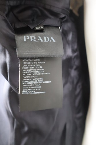 PRADA COMPLETO UOMO GIACCA PANTALONE TG. 52 SUITS MAN MADE IN ITALY VINTAGE LANA - Imagen 16 de 16