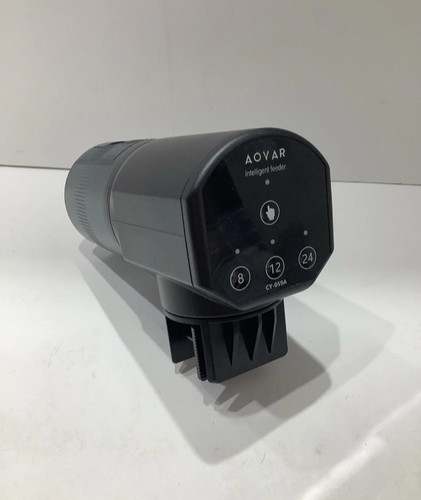 Distributore Automatico di Mangiatoia per Pesci per Acquario: 200ml Grande Capacità Auto Nero  - Foto 1 di 8