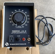 Superior Electric POWERSTAT 10A Variac 0-140V Variable AC Transformer L116C