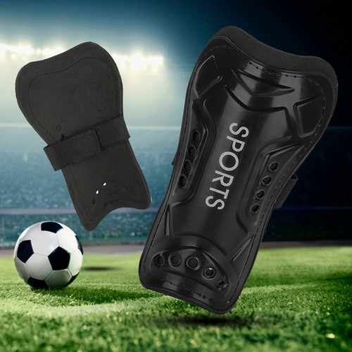 Ein Paar Kinder Fußball Schienbeinschoner Training Beinschoner Sicherheit Schutz Adjusta FFG - Bild 6 von 22
