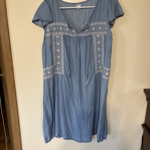 Old Navy Kleid Jeansoptik groß