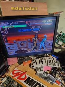 MORTAL KOMBAT 2 PCB JAMMA ARCADE MAIN BOARD ONLY REV 3.1 WORKING!!!! MIDWAY 