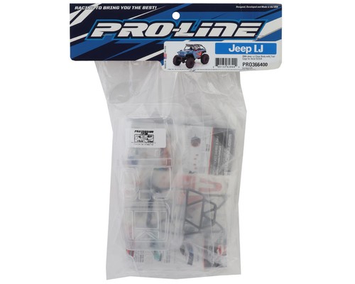 Pro-Line Axial® SCX24™ 2004 Jeep® LJ Mini Crawler Body (Clear) [PRO3664-00] - Picture 5 of 7
