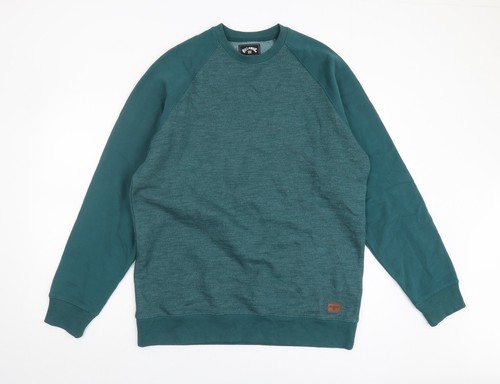 Billabong Men's Green XL Crew Neck Pullover Sweatshirt