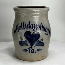 Vintage Rowe Pottery Works Salt Glaze Stoneware Hollidaysburg PA  Handmade