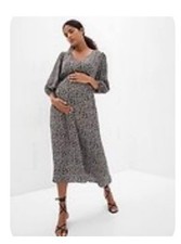 Gap Maternity Midi Dress sz Small XS