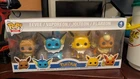 Funko Pop! Games Pokemon 4 Pack Eevee Vaporeon Jolteon Flareon NEW Never Opened