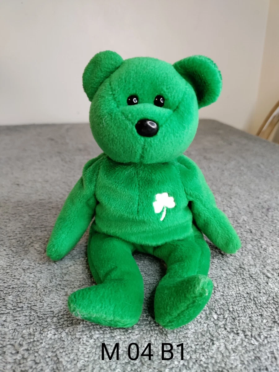 Green Ty Beanie Bear 10