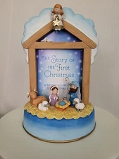 ADVENT CALENDER THE STORY OF THE FIRST CHRISTMAS. 25NATIVITY CARDS 2005 HALLMARK