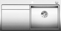 Blanco Divon Ii 5 S-IF FlachrandspüLe Edelstahl Seidengl. Becken Rechts Excenter