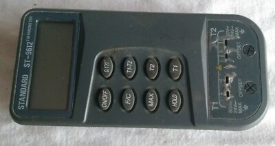 STANDARD ST-9612 Industriethermometer mit zwei Eingängen für Thermoelemente inkl. Gehäuse