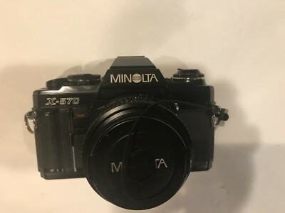 Minolta X570 MD camera; with 50mm 1:1.7 lens | eBay