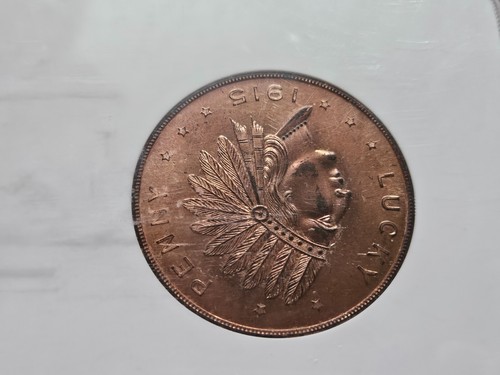 1915 California Bronzed Panama - California Exposition Medal NGC Graded MS-63 RB - Picture 8 of 17