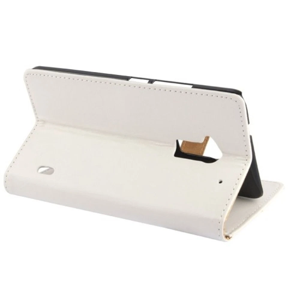 Custodia Del Telefono Antigraffio Cellulare Borsa Pieghevole per HTC One Max Top - Immagine 2 di 4