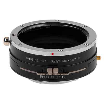 Fotodiox Objektiv-Shift Adapter Pro Canon EOS für Sony Alpha E-Mount Kamera