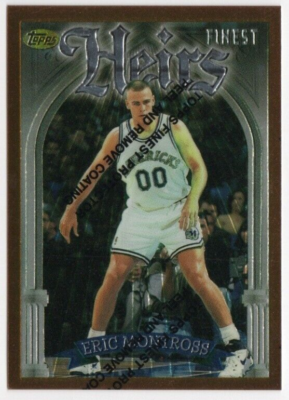 1996-97 Topps Finest - Common Bronze Eric Montross #197 for sale