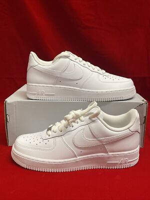 Nike Air Force 1 One Low Triple White '07 Men's Retro Classic CW2288-111, Size 8