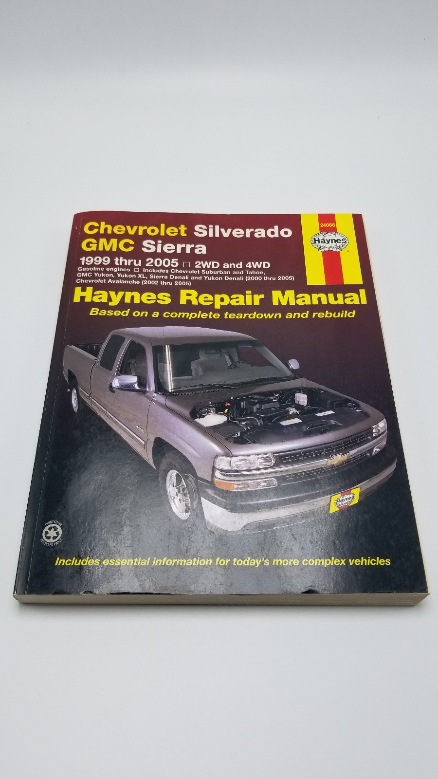 Chevrolet Silverado & GMC Sierra 1999 Thru 2002 Auto Repair Manual SC | eBay