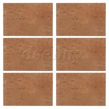 6 Pieces Saxophone Neck Joint Cork Pad for Alto Soprano Tenor 2.44" x 1.61"