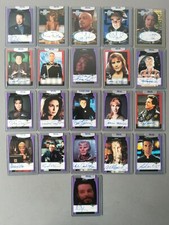 BABYLON 5 AUTOGRAPH TC PROFILES SEASON 4 + 5 SHERIDAN DELENN GARIBALDI IVANOVA