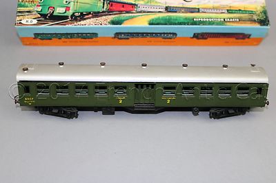Voiture Voyageur SNCF – SMCF Bmyi – Échelle HO – 2e Classe – Banlieue Verte – Occasion
