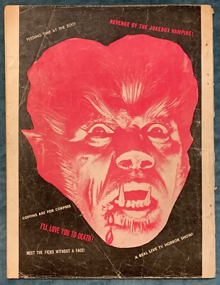 Monster Parade #1 Sept 1958 (V2 #6) Magazine Like Famous
