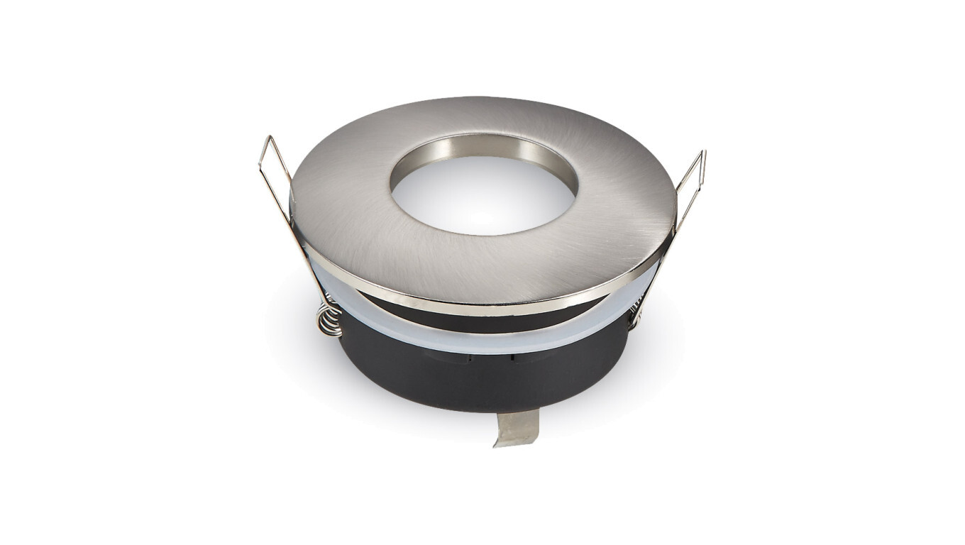 Point fitting Eyelet 1xGU10 IP54 Satin Nickel 3614 /T2UK