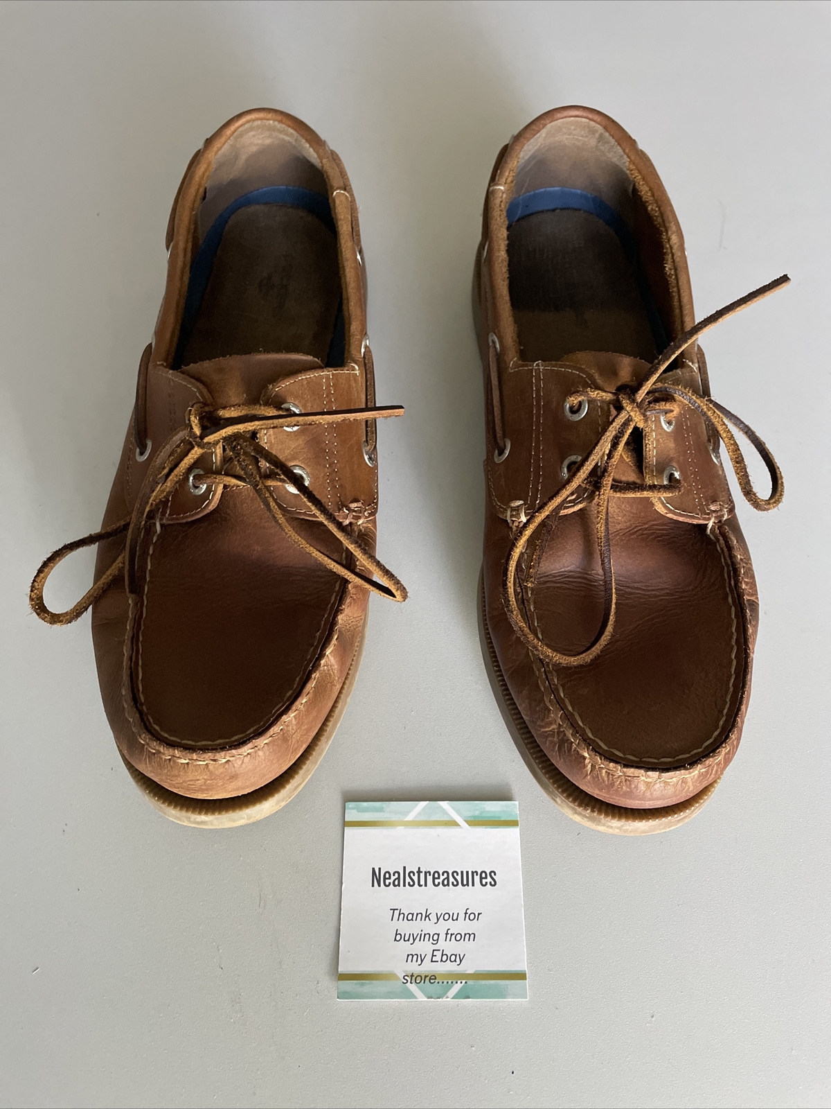Rubber Sole Boat Shoe 