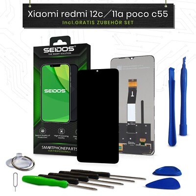 Display für Xiaomi redmi 12c／11a poco c55 Full HD Bildschirm Touch Screen NEU