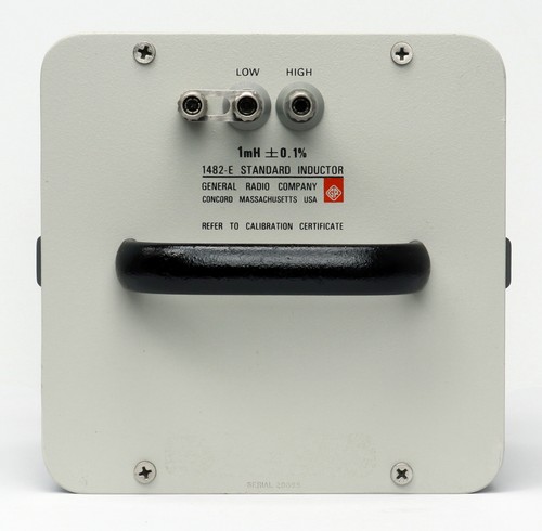 GR General Radio, GenRad IET Labs 1482-E Standard Inductor 1 mH 1482E 0.1% - Picture 3 of 4