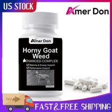 Horny Goat Weed Extract with Maca, Saw Palmetto Ginseng, Arginine Support