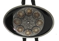 Gun Chamber Bolo Tie In One Of My Presentation Boxes. Gun Chamber Bolo Tie In One Of My Presentation Boxes.