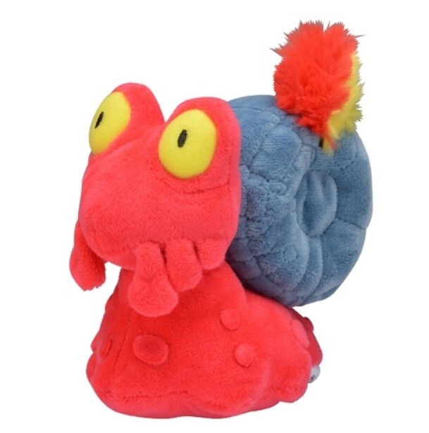 Pokemon Center оригинальный плюшевый покемон в форме сидящей милашки 219 Magcargo