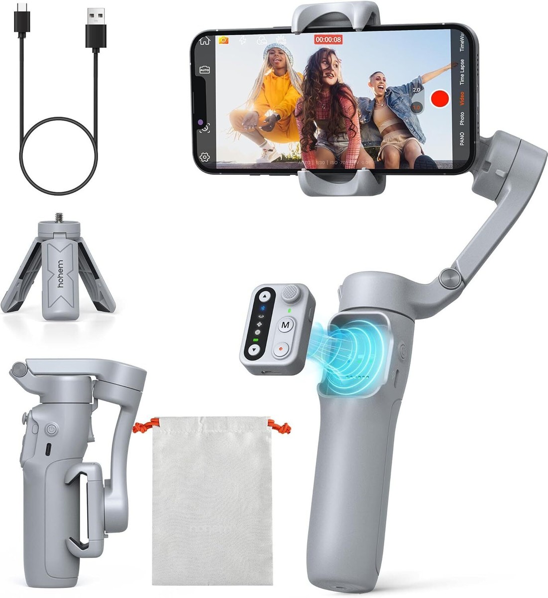 Hohem iSteady X3 SE 3-Axis Gimbal Stabilizer for Smartphone iPhone