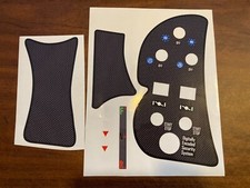 SeaDoo Challenger Speedster Dash & Shifter Stickers Decals Sea Doo Boat CARBON