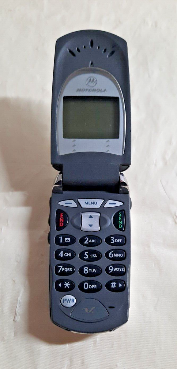 Motorola Titanium/Silver Flip Phone V60S Untested, No Charger | eBay