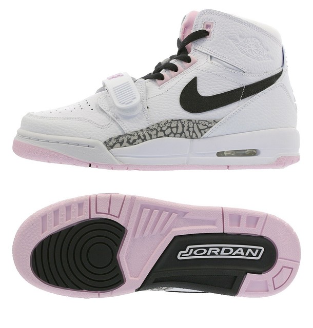 Women's Air Jordan Legacy 312 GS White/Black-Pink Foam AT4040-106, Nike Outlet Store Online 
