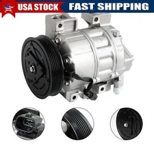 AC Compressor with Air Clutch  CO 10886C for 2007-2012 4CYL Nissan Altima 2.5L