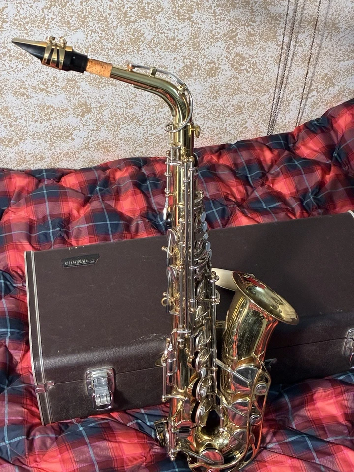 Vintage Yamaha YAS-21 Alto Saxophone 1980’s Gold - Ready To Play! - Image 3 of 4