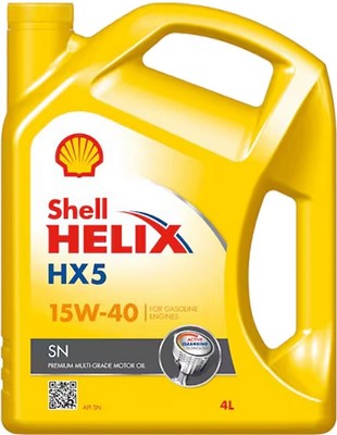 Oil Shell Helix HX5 15W40 4L Shell