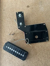 Vintage Emmons Pedal Steel Guitar - Control Plate & Pickup (dead for rewind)