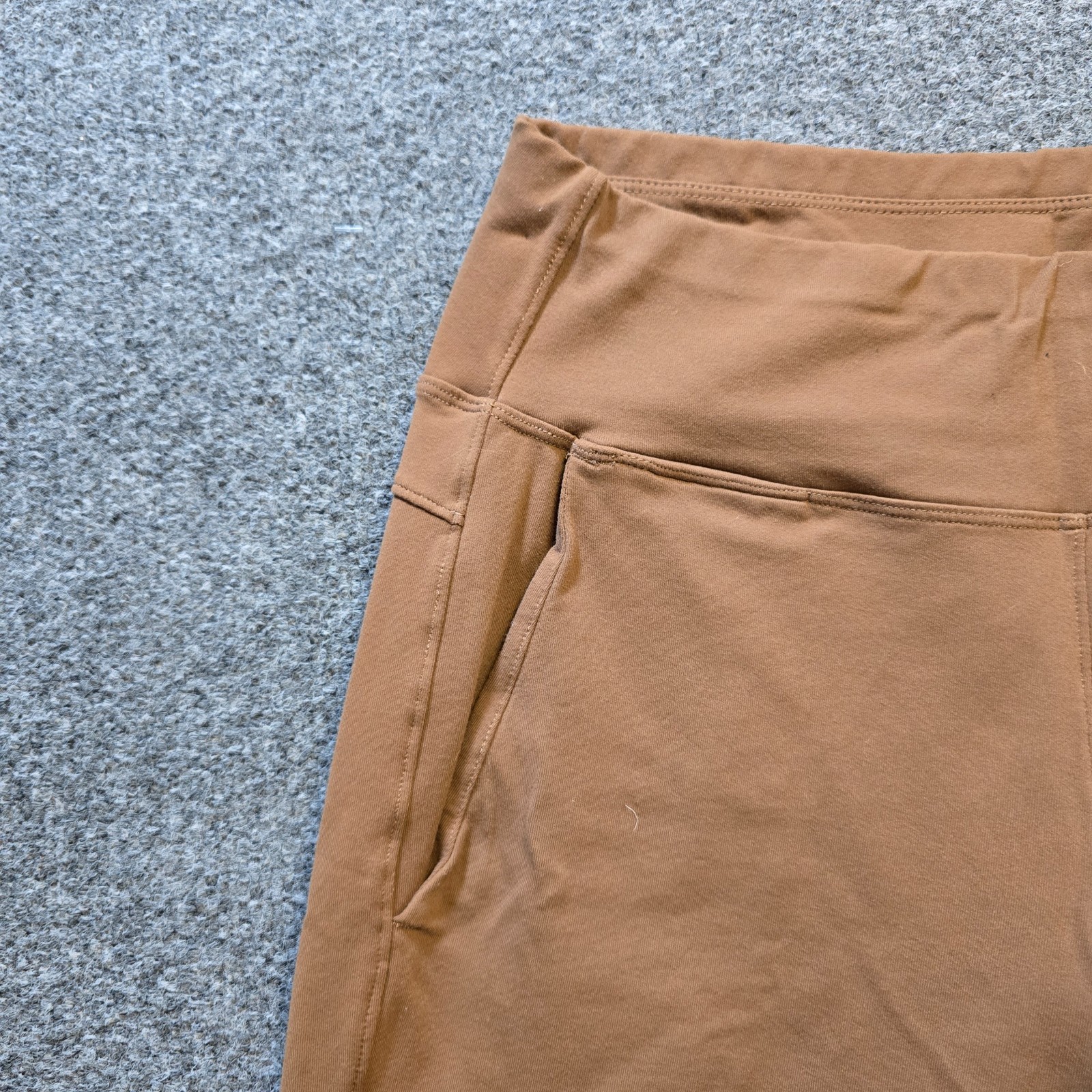 Kira Grace Pants Womens Size Small Brown Wide Leg Pull On Pockets Capsule Casual image 3