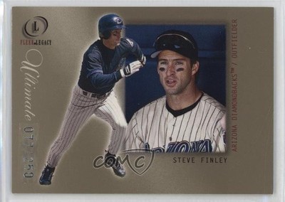 2001 Fleer Legacy Ultimate /250 Steve Finley #75 0ot5