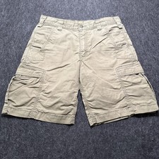Carhartt Vtg Canvas Cargo Work Shorts Green Men Sz 33 Fishing Utility Y2K Capsul